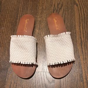 Splendid basketweave sandal